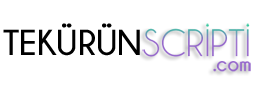 TEK ÜRÜN SCRİPT YAZILIMLARI